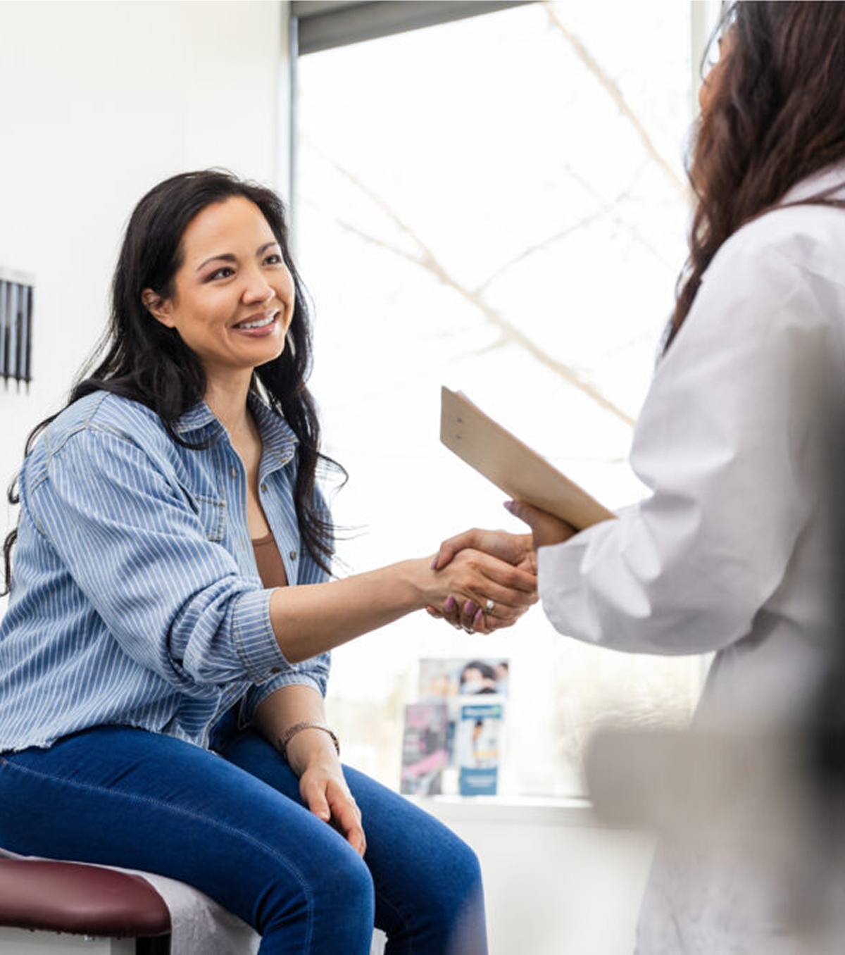 cropped group shot of doctors